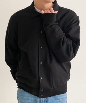 바시티 야구점퍼 블랙 (VNDJK101)