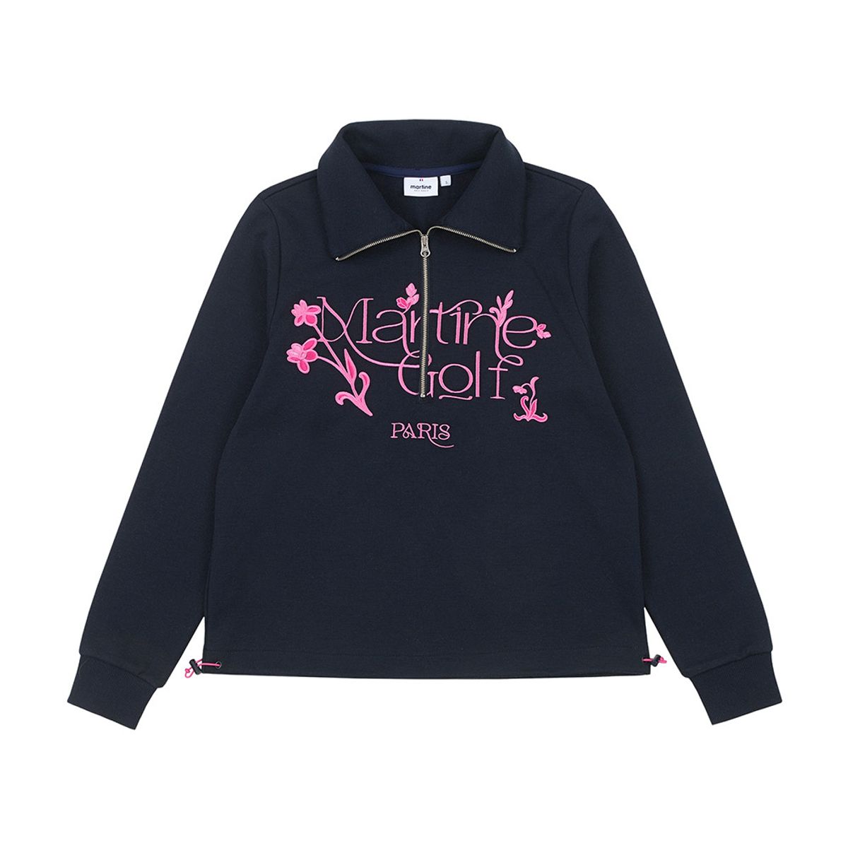 마틴골프(MARTINE GOLF) Half Zip-up Sweat Shirts_Navy