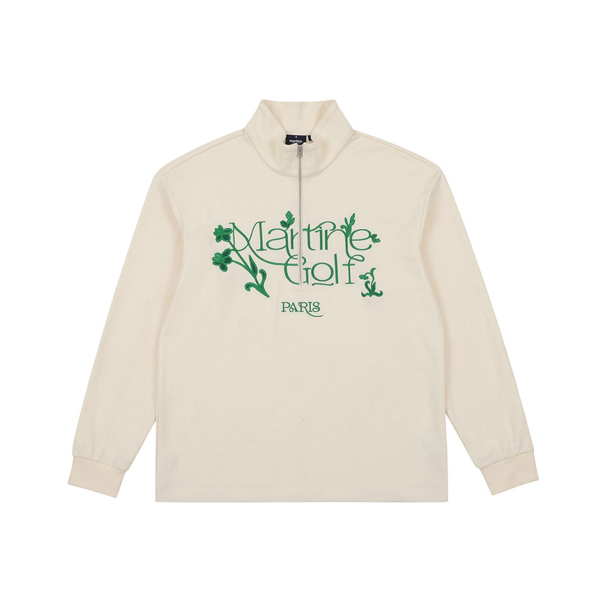 마틴골프(MARTINE GOLF) Half Zip-up Sweat Shirts_Ivory (Men)