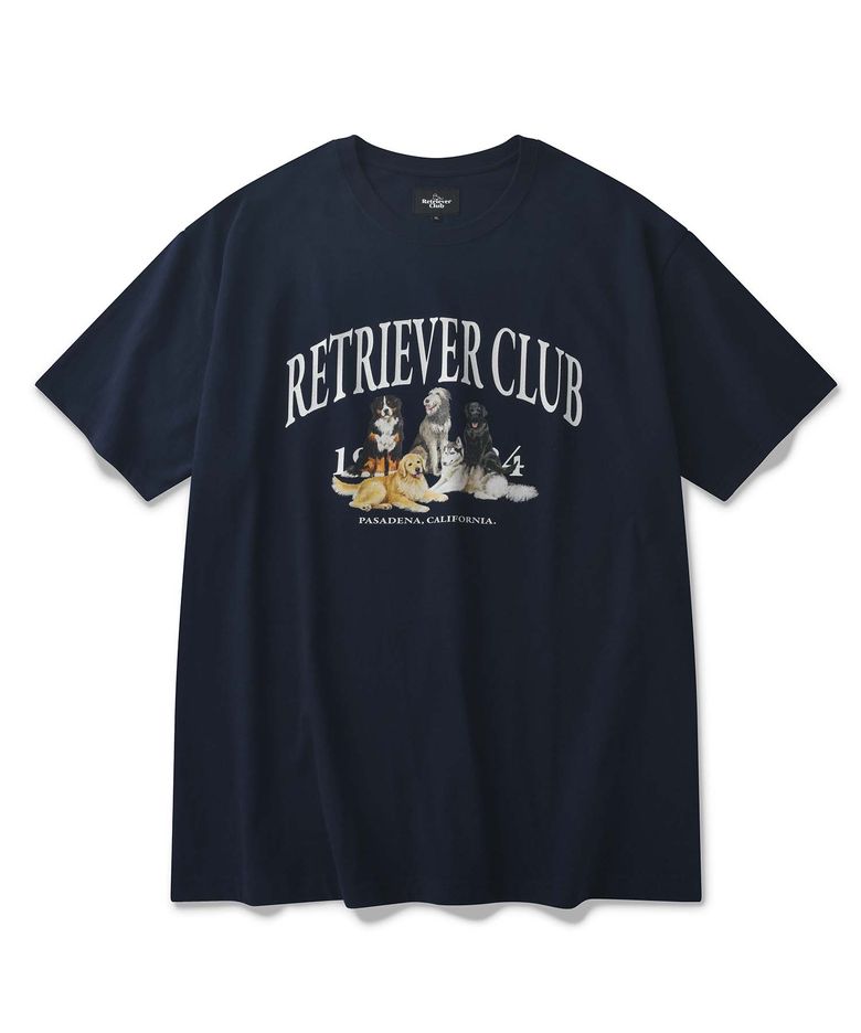 RETRIEVER FRIENDS SHORT SLEEVE [NAVY]