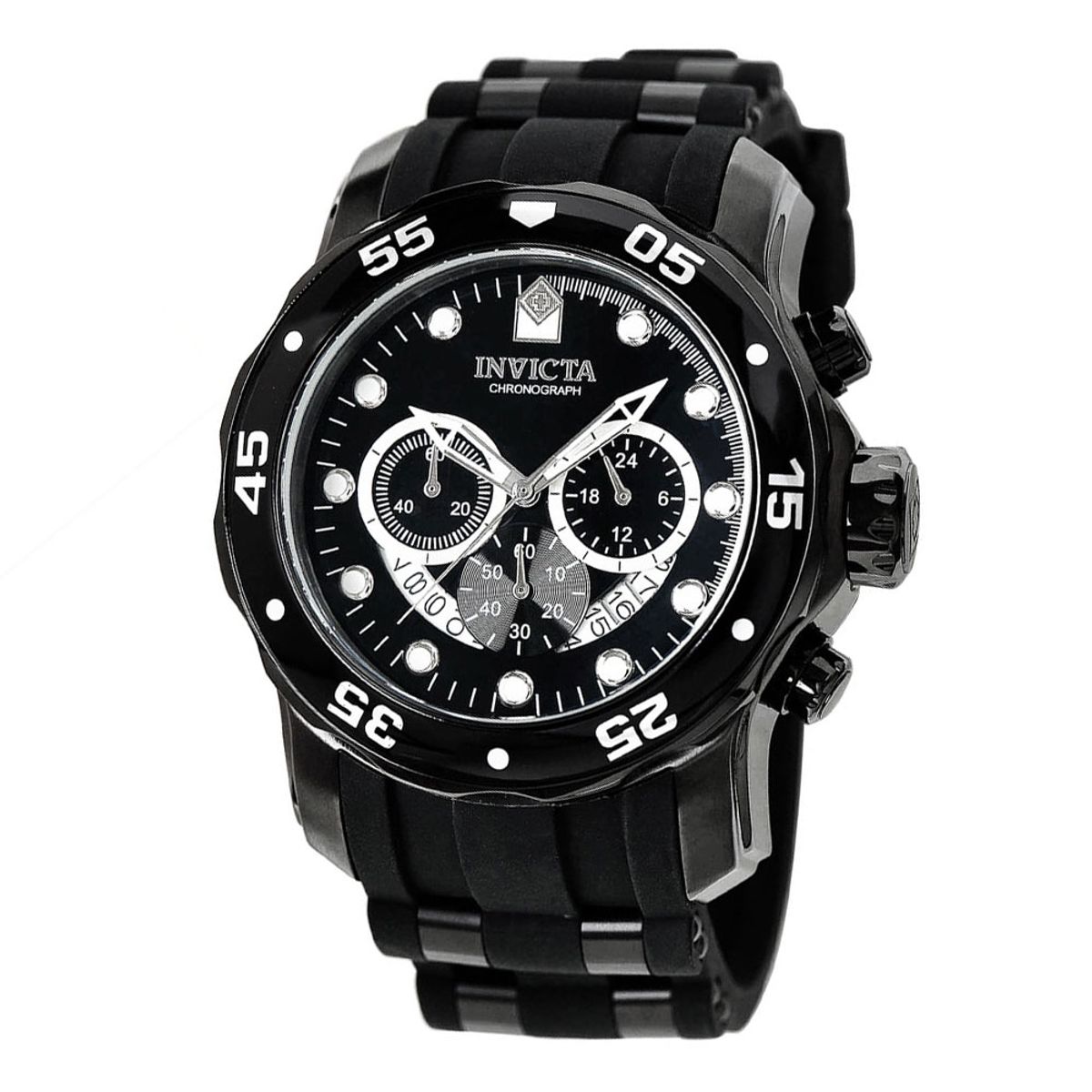 인빅타(INVICTA) Pro Diver Collection 남성용 크로노그래프 빅사이즈 우레탄 손목시계 21930