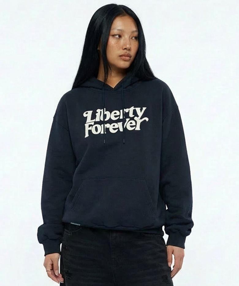 FOREVER HOODIE / NAVY