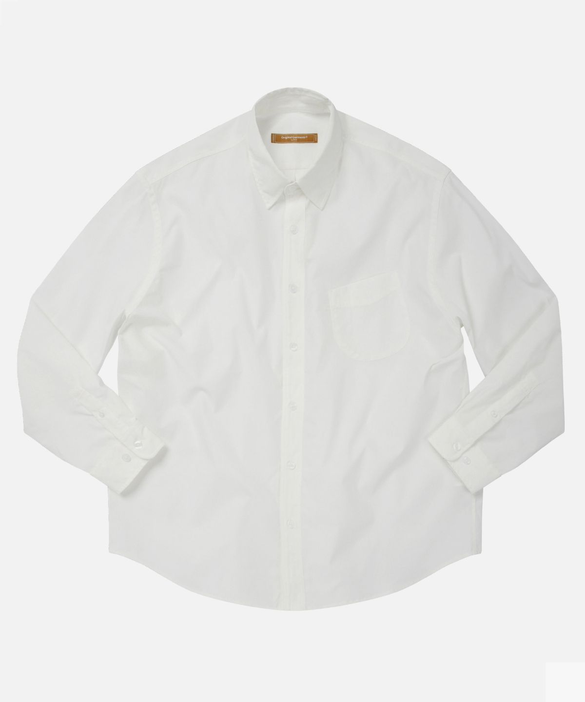 프리즘웍스(FRIZMWORKS) OG DOUBLE POPLIN RELAX SHIRT _ WHITE