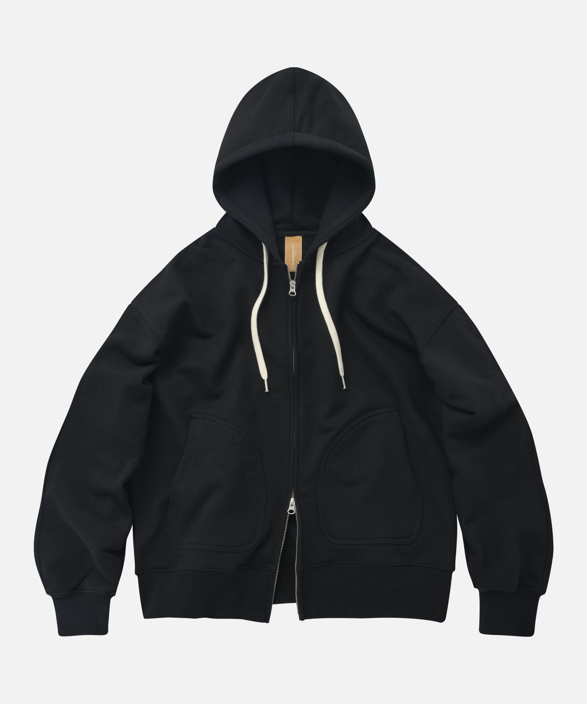 프리즘웍스(FRIZMWORKS) OG HEAVYWEIGHT HOOD ZIPUP PARKA _ BLACK