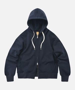 OG HEAVYWEIGHT HOOD ZIPUP PARKA _ NAVY