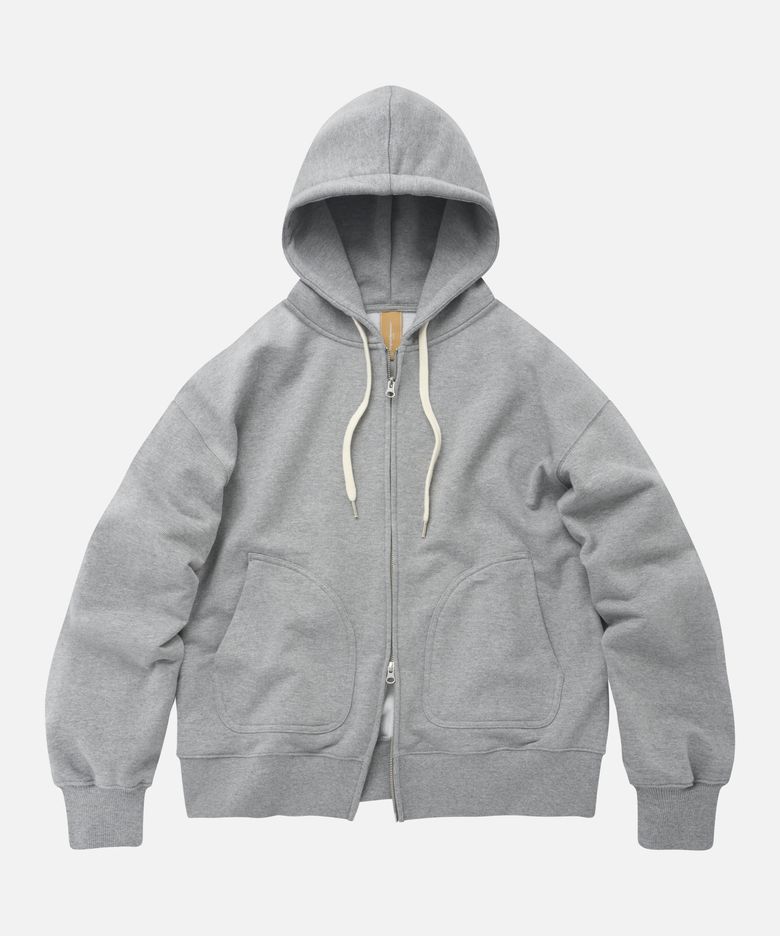 OG HEAVYWEIGHT HOOD ZIPUP PARKA _ GRAY