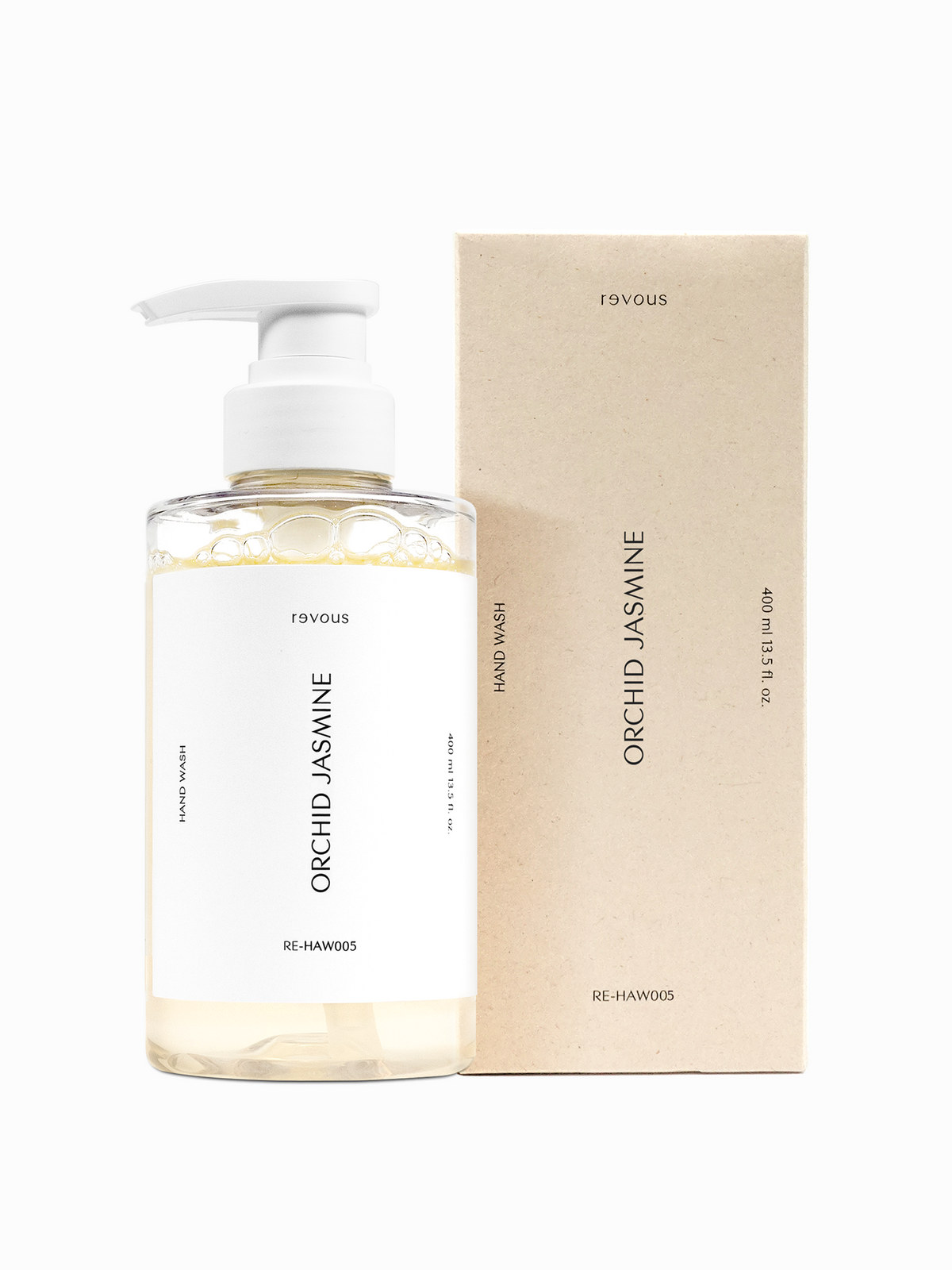 르비우(REVOUS) 하이드로 부스터 핸드워시 오키드자스민 400ml