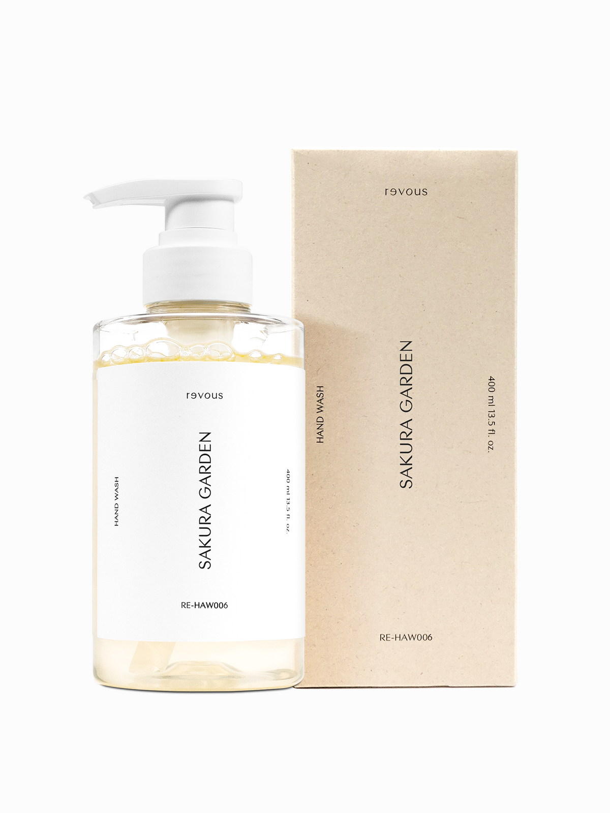 르비우(REVOUS) 하이드로 부스터 핸드워시 사쿠라가든 400ml