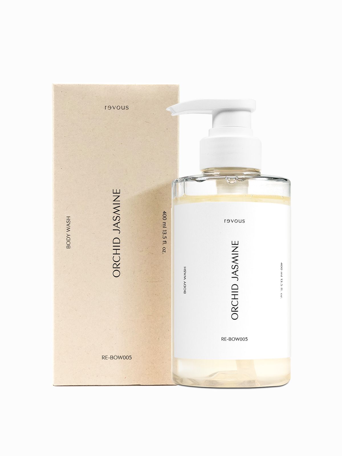 르비우(REVOUS) 더마 릴리프 바디워시 오키드자스민 400ml