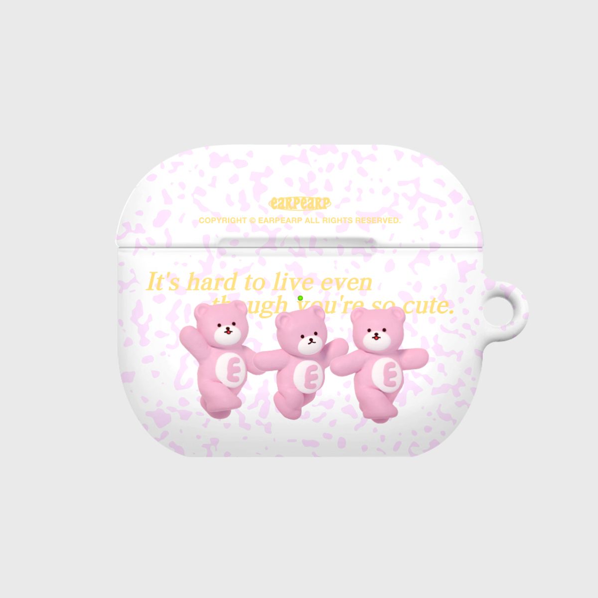 어프어프(EARPEARP) CLAYEY PUNI-PINK(에어팟3-하드)