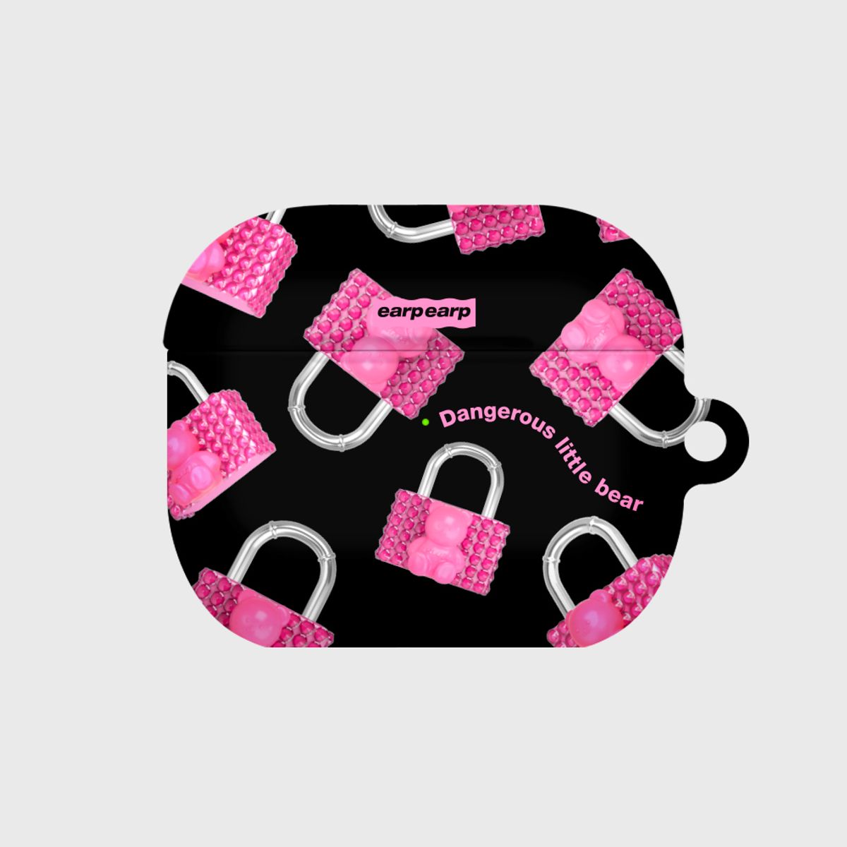 어프어프(EARPEARP) COVY PADLOCK PATTERN-PINK(에어팟3-하드)