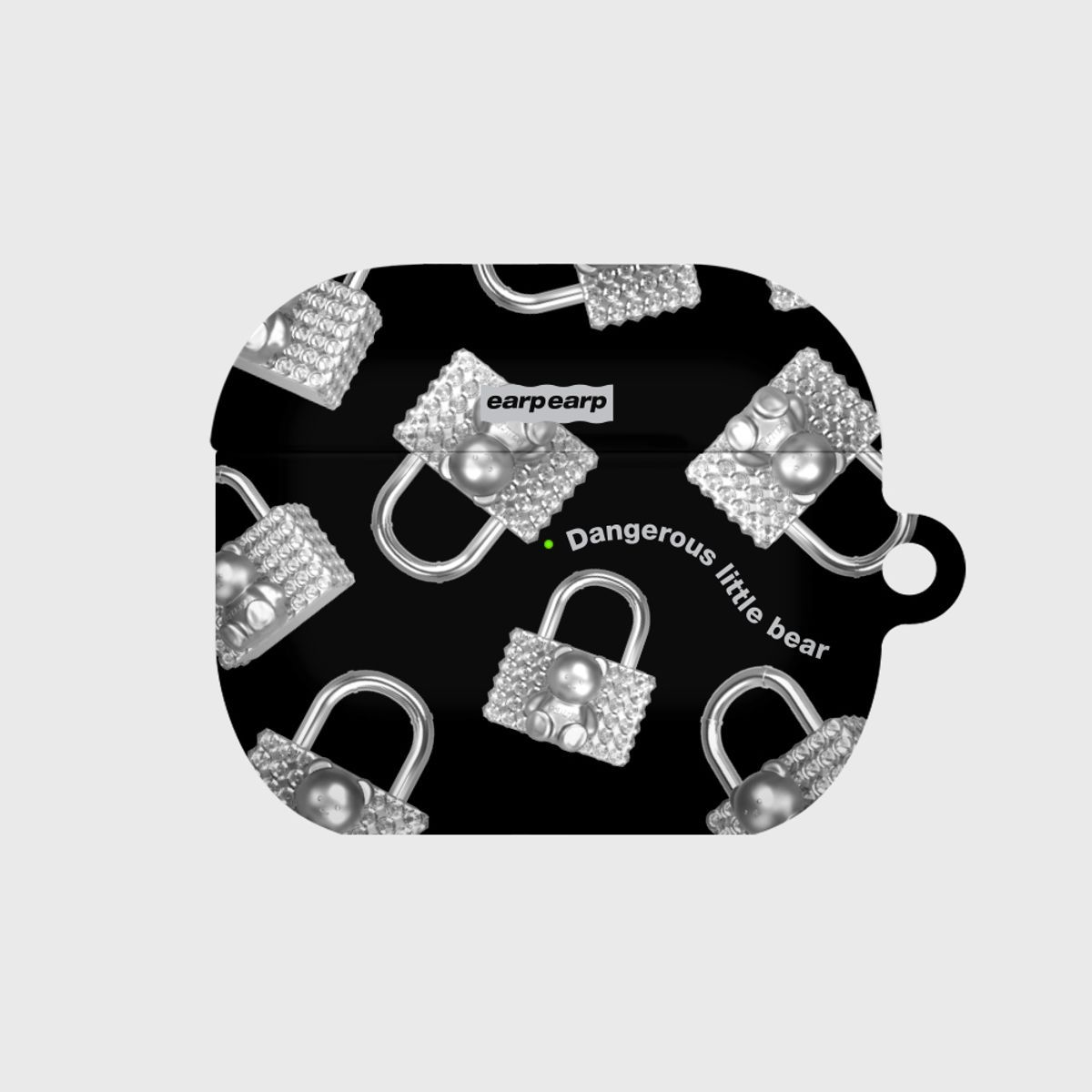 어프어프(EARPEARP) COVY PADLOCK PATTERN-GREY(에어팟3-하드)