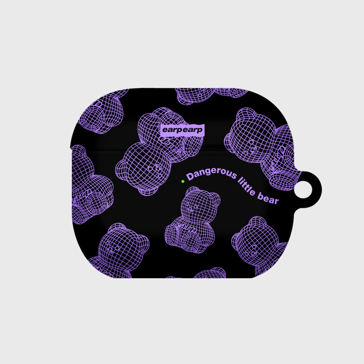 어프어프(EARPEARP) COVY GRID PATTERN-BLACK(에어팟3-하드)