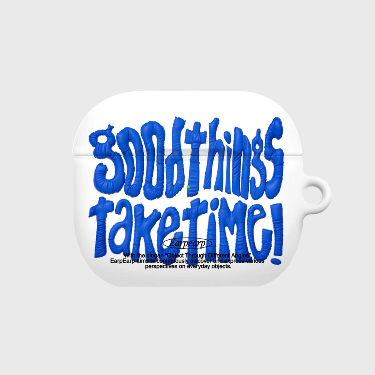 어프어프(EARPEARP) GOOD THINGS TAKE TIME-WHITE(에어팟3-하드)