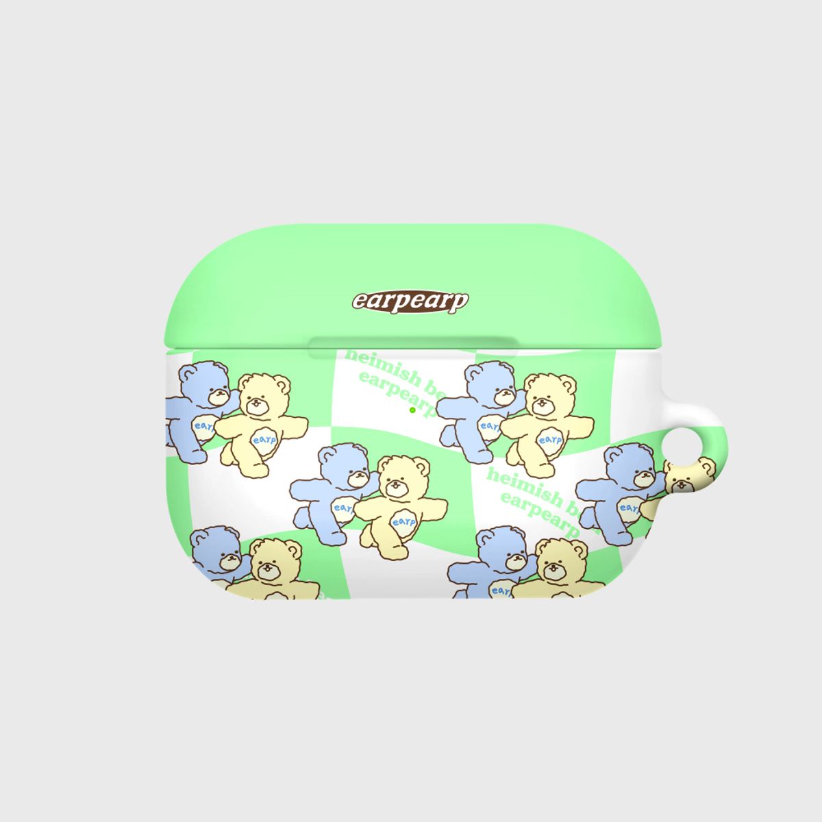 어프어프(EARPEARP) HEMISH BEAR-GREEN(에어팟프로-하드)