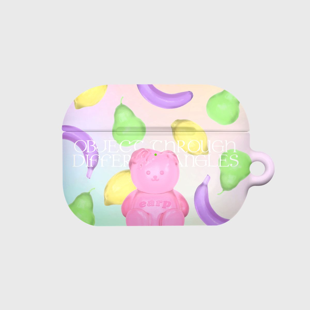 어프어프(EARPEARP) COVY BUBBLE FRUIT-PINK(에어팟프로-하드)