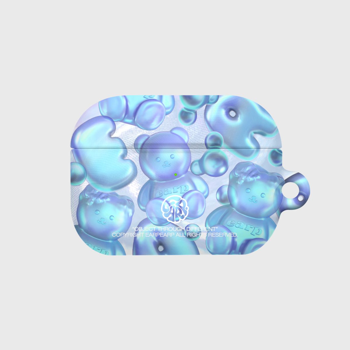 어프어프(EARPEARP) [프로3 추가]COVY BUBBLE WORLD-BLUE(에어팟프로-하드)