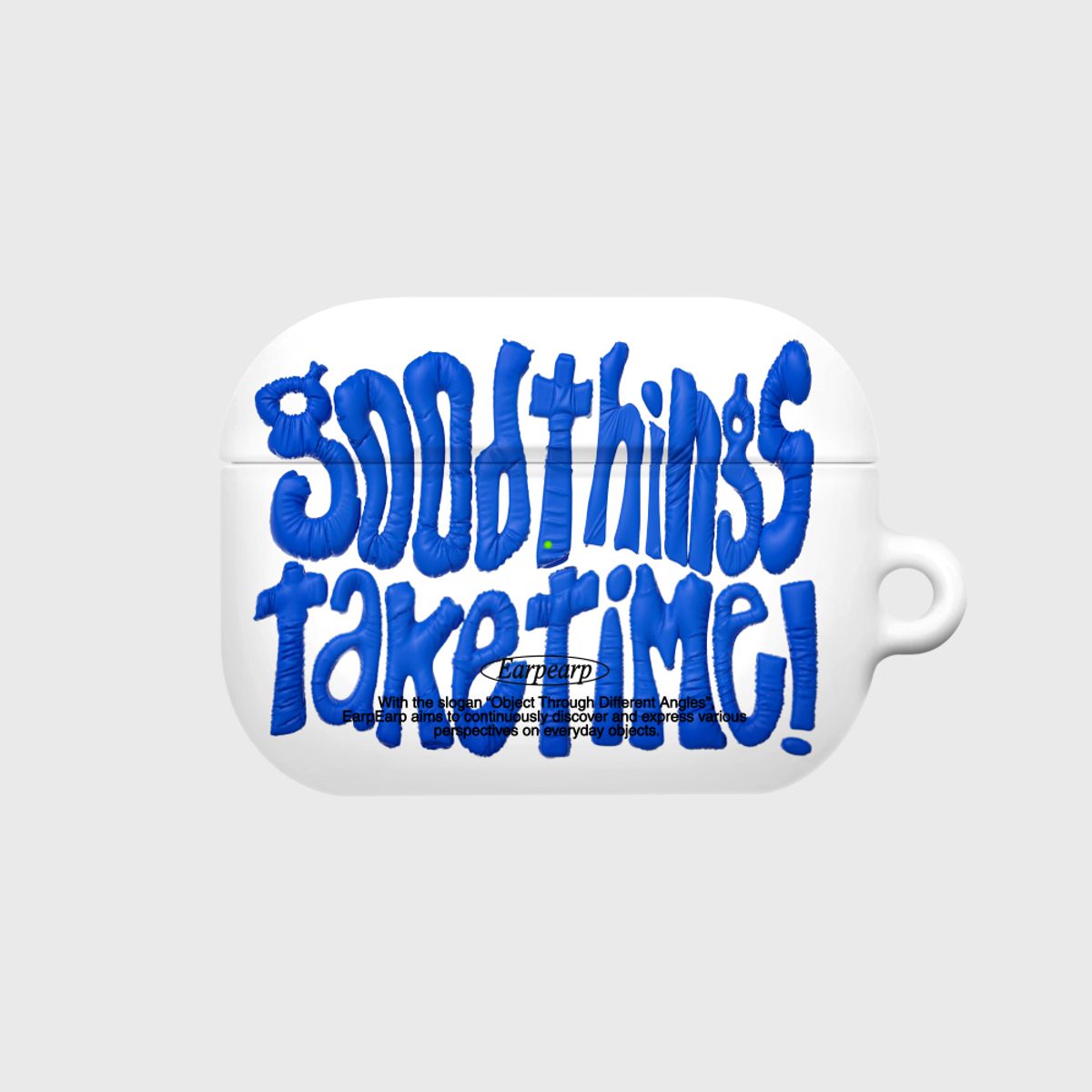 어프어프(EARPEARP) [프로3 추가]GOOD THINGS TAKE TIME-WHITE(에어팟프로-하드)