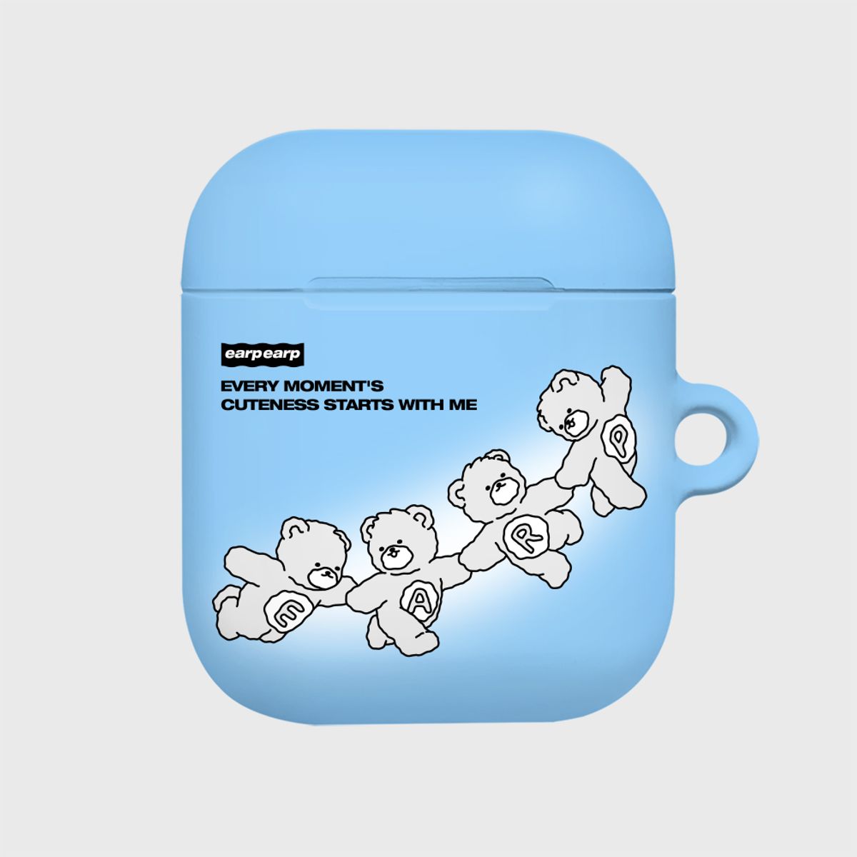 어프어프(EARPEARP) CUTE BEAR FRIENDS-BLUE(에어팟-하드)