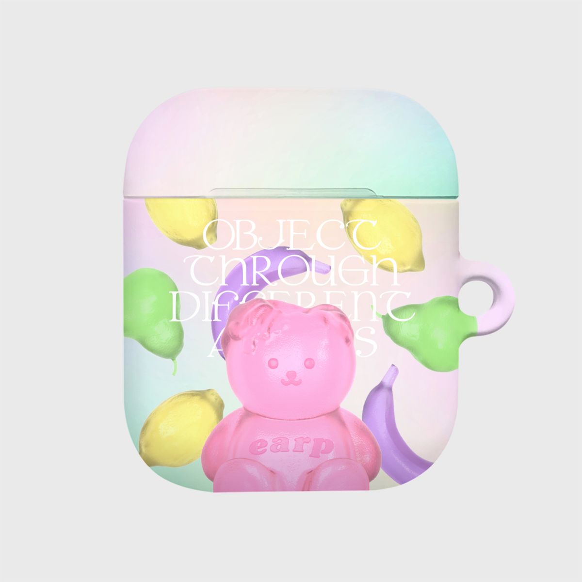 어프어프(EARPEARP) COVY BUBBLE FRUIT-PINK(에어팟-하드)