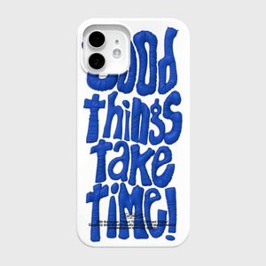 [아이폰 17 추가]GOOD THINGS TAKE TIME-BLUE(하드)