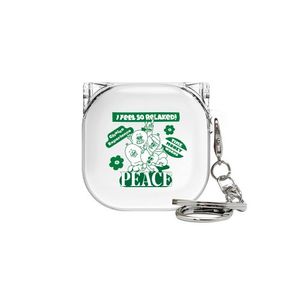 POM Get Along 갤럭시 버즈라이브 클리어 케이스