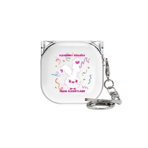 해피니스 COO 갤럭시 버즈라이브 클리어 케이스