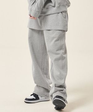 에스큐 프론트 라인 레귤러 롱 스웻팬츠 (8%멜란지)