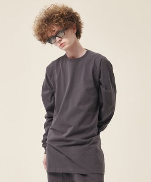 22SS03AT016 올웨이즈 롱 레귤러핏 나그랑 바이오 롱슬리브 (다크그레이)