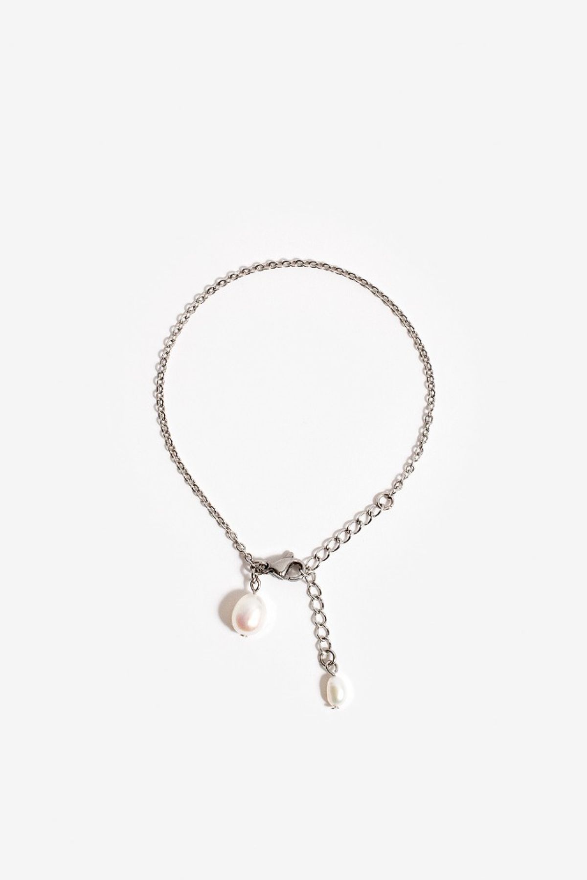 모드곤(MODGONE) 진주 & 진주 체인 팔찌 Pearl with Pearl Bracelet