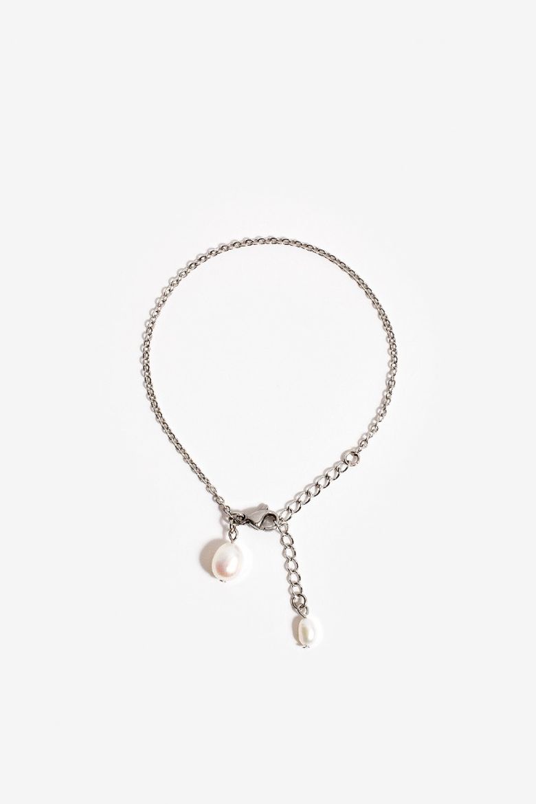 진주 & 진주 체인 팔찌 Pearl with Pearl Bracelet