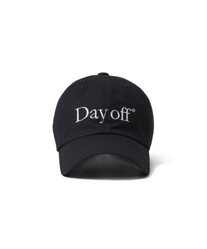DAY OFF CAP-BLACK