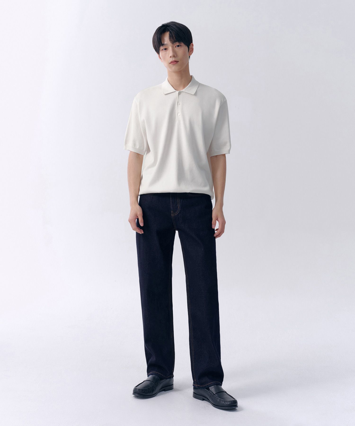 ★MUSINSA STANDARD★ Straight denim slacks deep indigo MMDNP MUSINSA | MUSINSA STANDARD Straight Denim Pants [Deep Indigo]