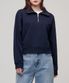 우먼즈 하프 집업 스웨트셔츠 [네이비]