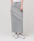 우먼즈 스웨트 맥시 스커트 [미디엄 그레이]