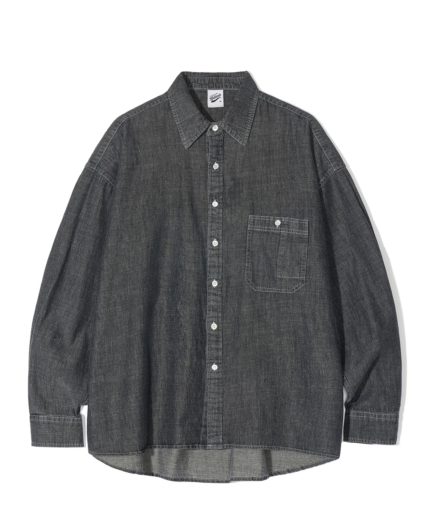 【PARTIMENTO】関税込★Oversize Stone Washing Denim Shirts MUSINSA | PARTIMENTO Oversized Stone Washing Denim Shirt Black