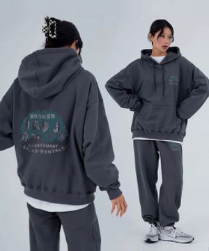 브로커 시티 후디 2color