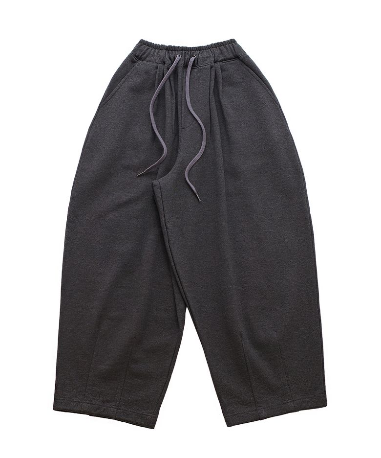 HEAVY-TERRY BALLOON SWEAT PANTS (Charcoal)