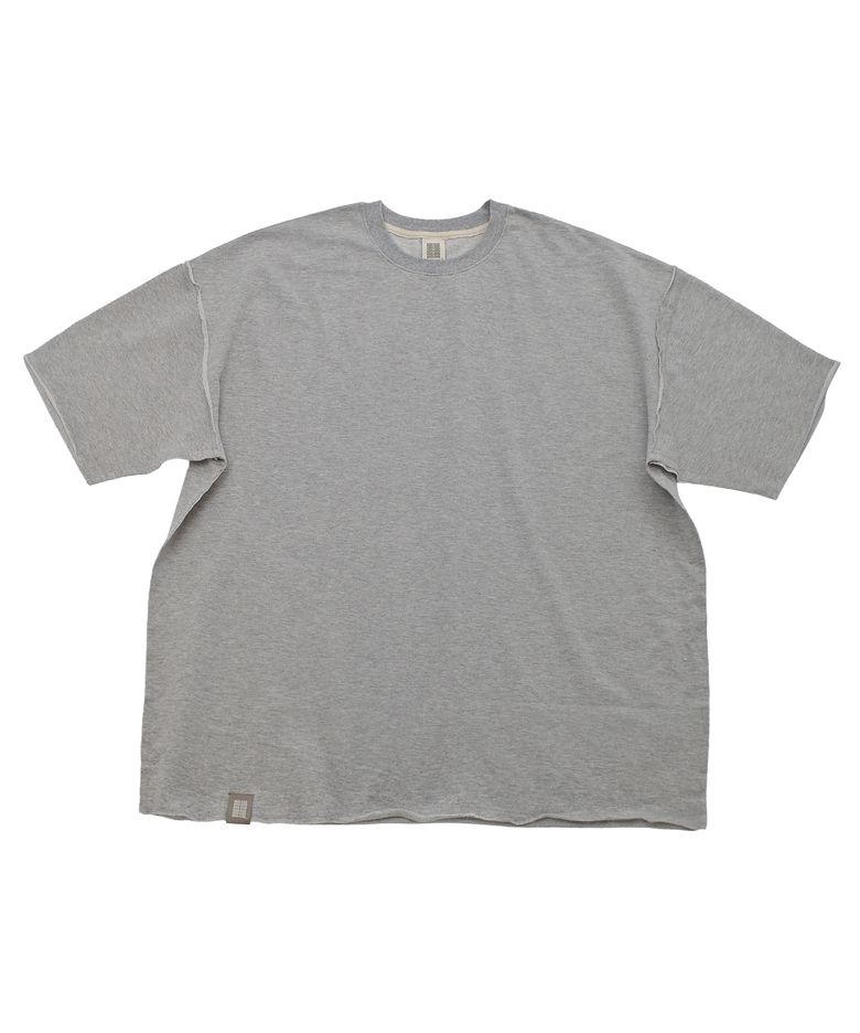 VINTAGE P. DYEING CUT-OUT BOX 1/2 TEE (Gray)