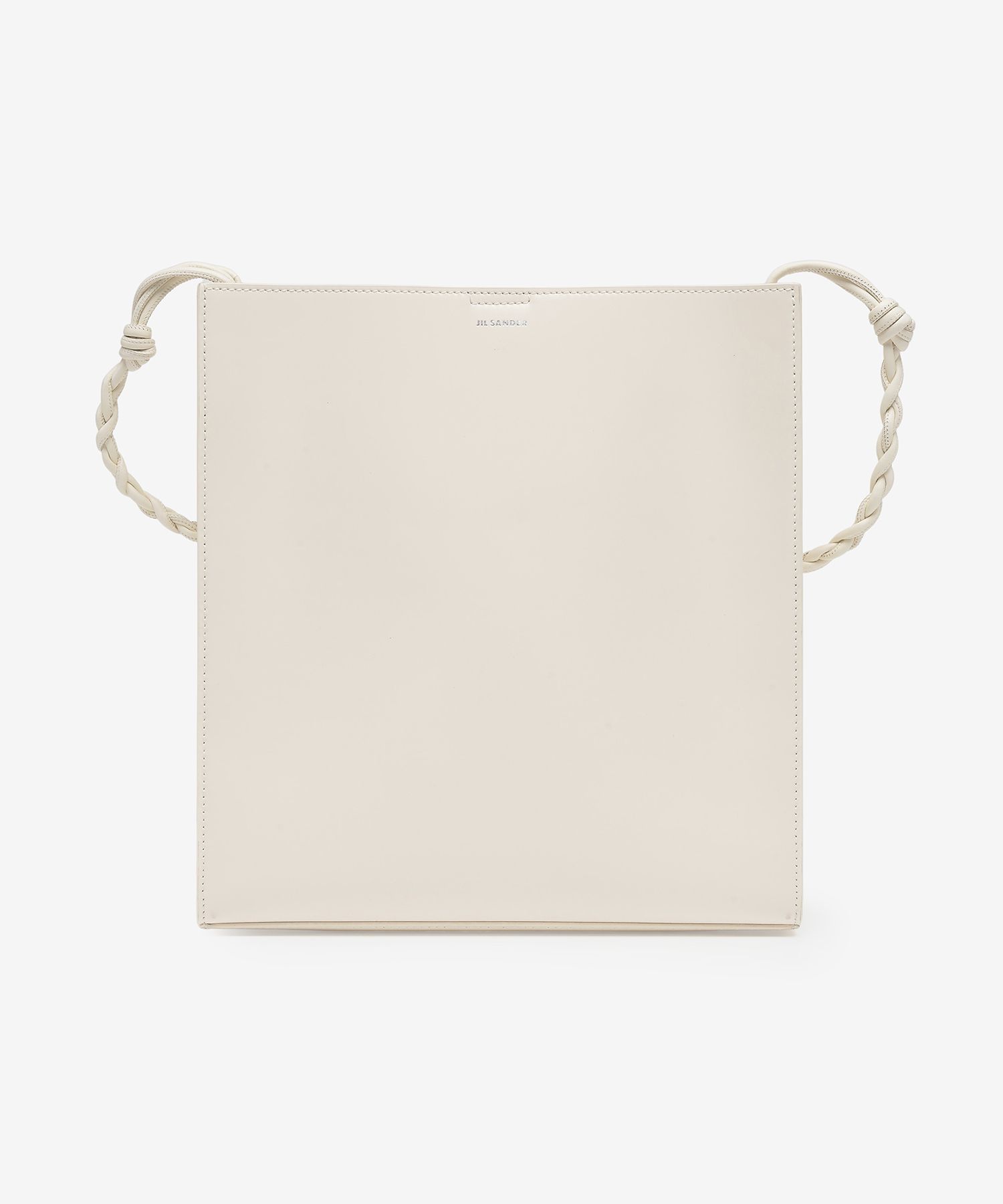 MUSINSA | JIL SANDER Medium Tangle Shoulder Bag - White