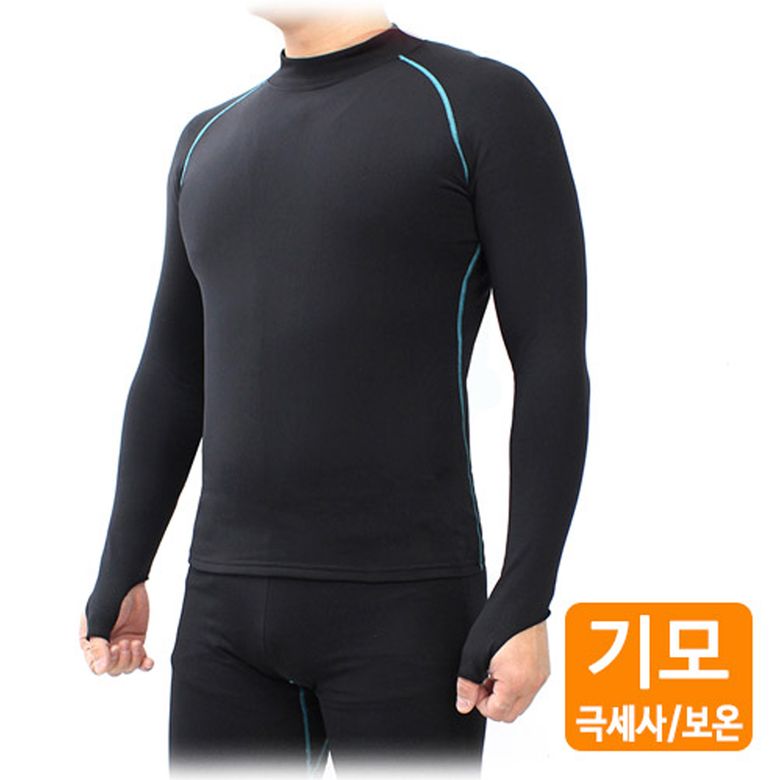 기모 고리형 오버히트 기어 상의