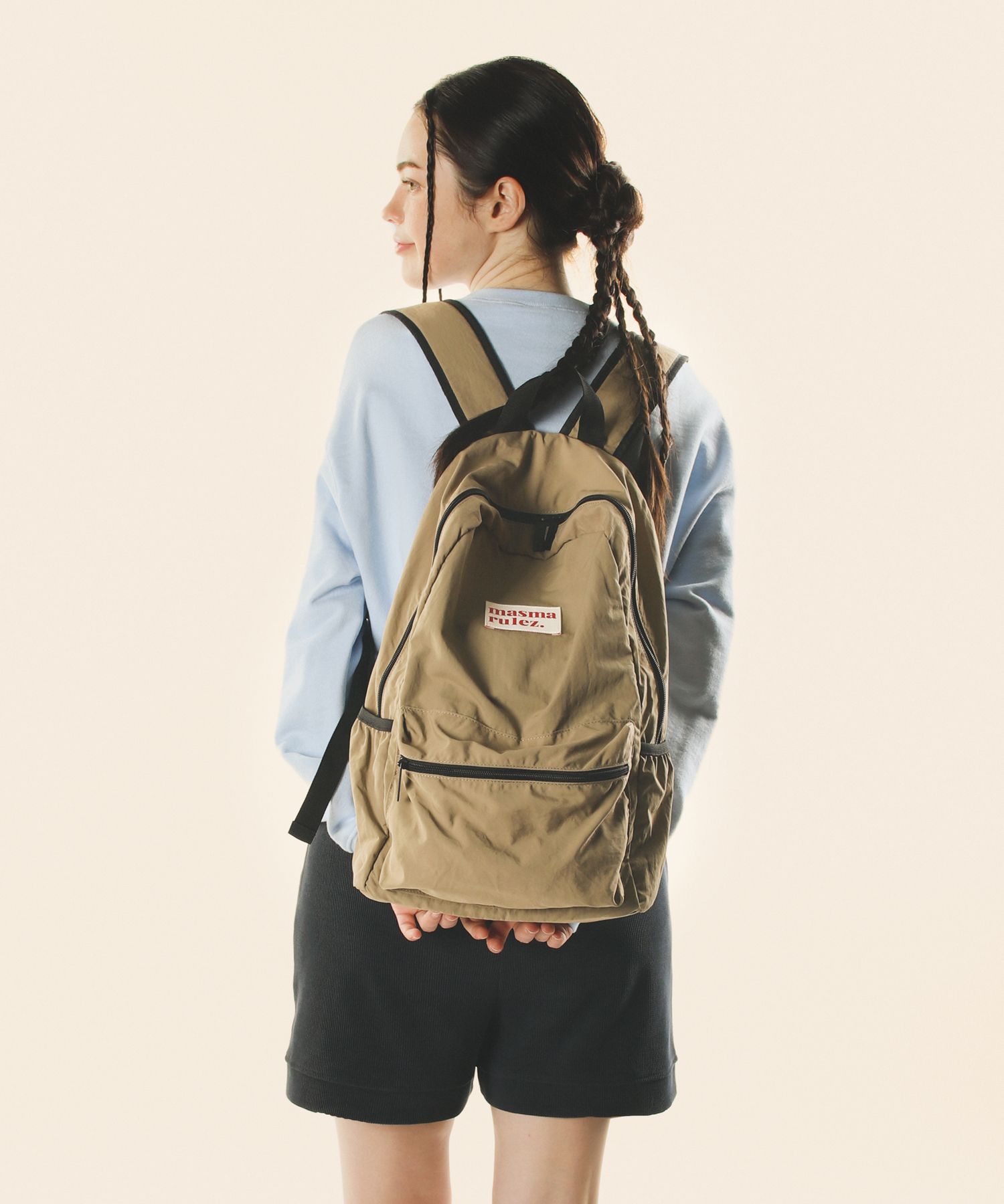 ◆masmarulez◆ Daily backpack Cocoa 5000577408 MUSINSA | MASMARULEZ Daily backpack _ Cocoa
