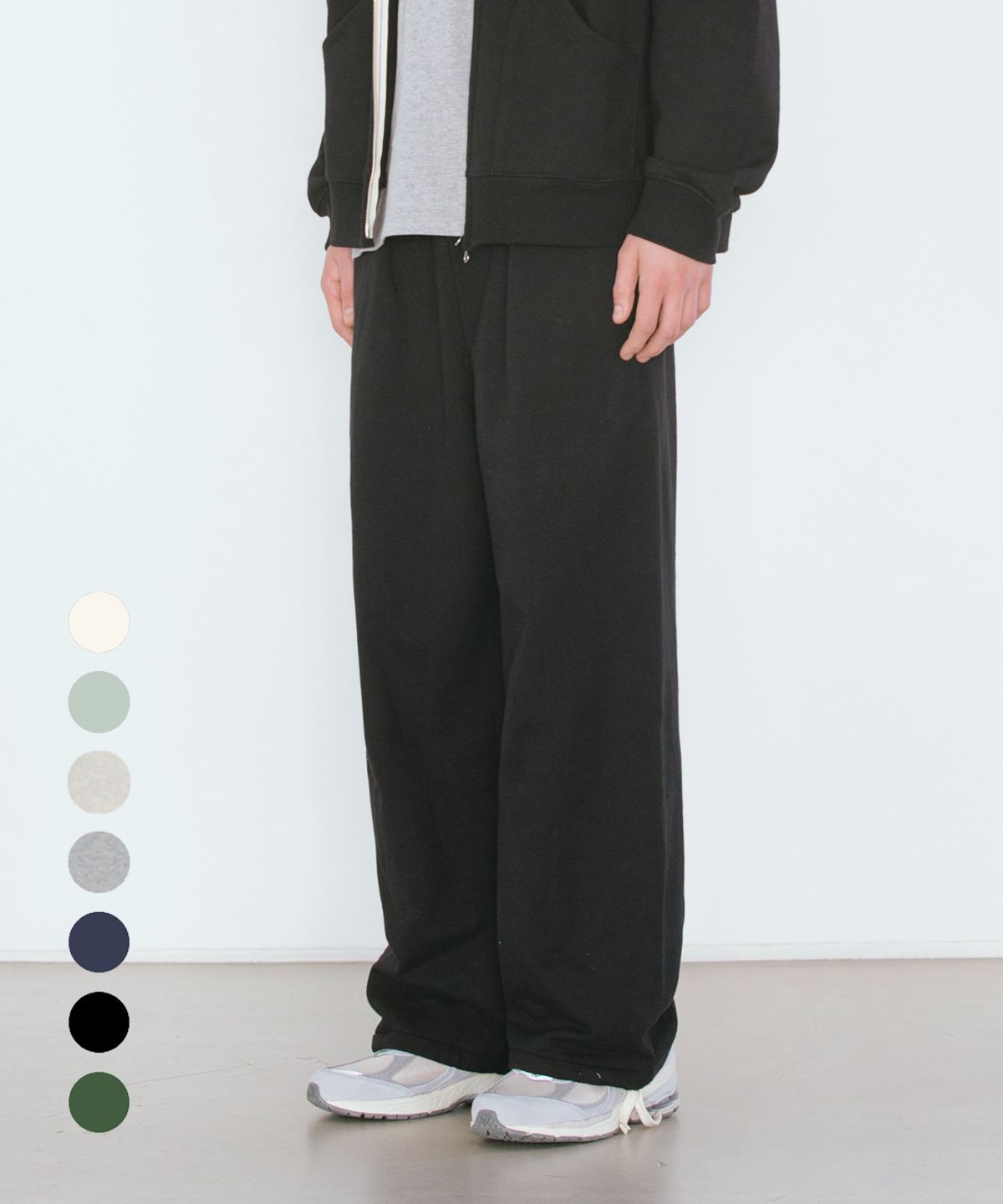 빅유니온(BIG UNION) 89 WIDE USE SWEAT PANTS / 7 COLOR
