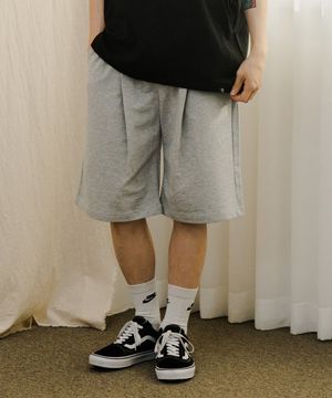 스웨트 버뮤다팬츠(그레이)