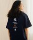 웨이크보드 반팔티셔츠(네이비)