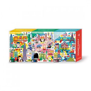 포켓퍼즐 세계 도시 - 뉴욕 런던 파리