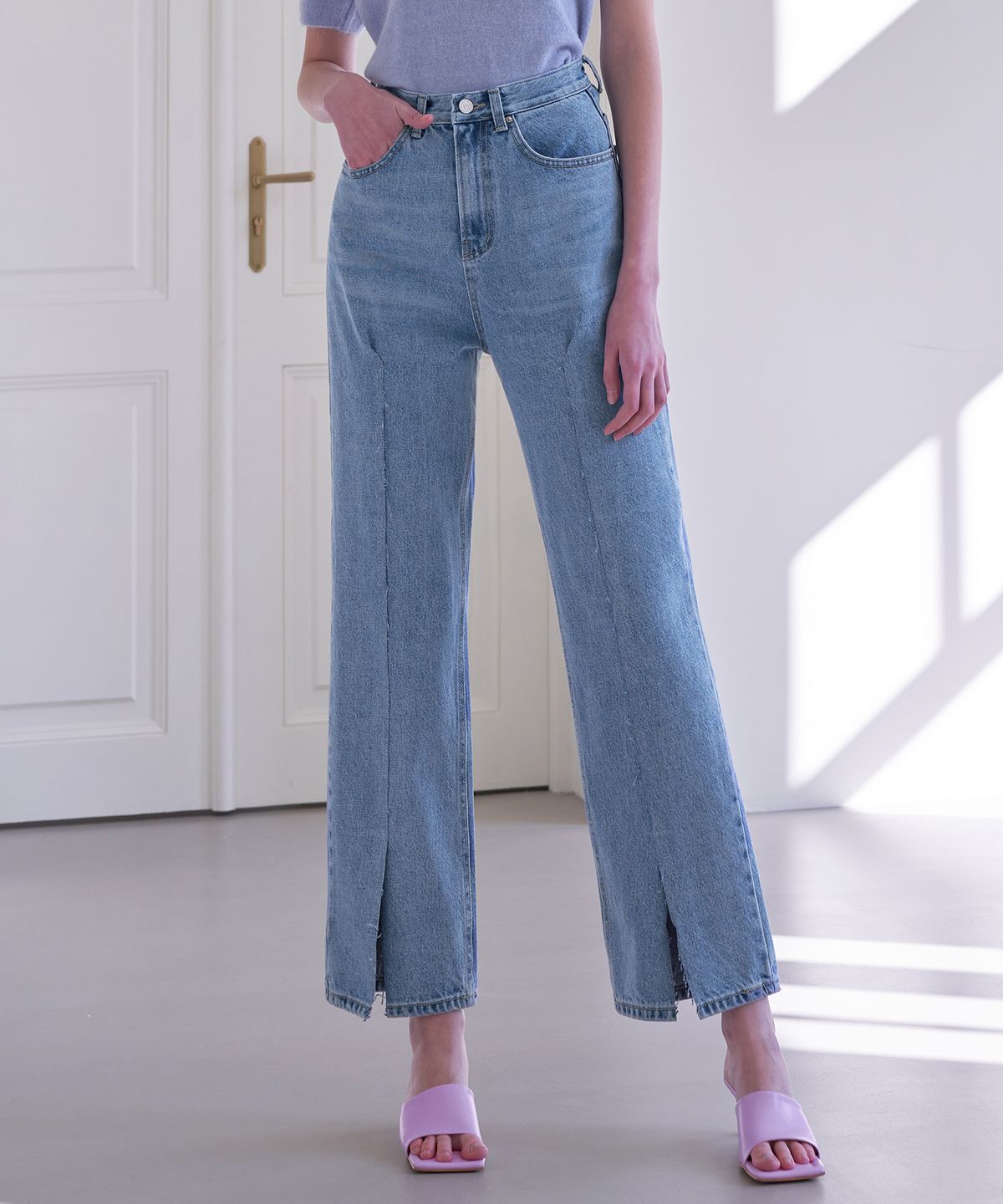 판도라핏(PANDORAFIT) [WIDE] Road Jeans