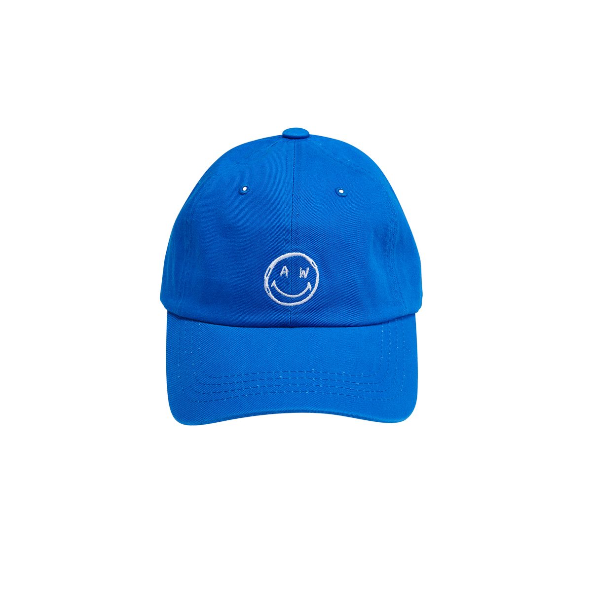 아티스트웨어(ARTISTWEAR) [ATW] 스마일 로고 자수 볼캡_BL