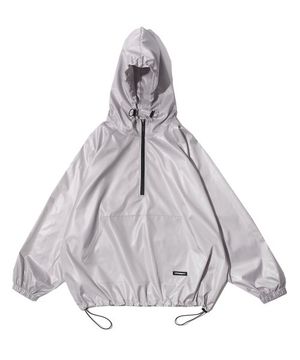 피티 립스탑 후드 아노락자켓 (그레이)