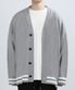 BORDER OVER CARDIGAN (GRAY)